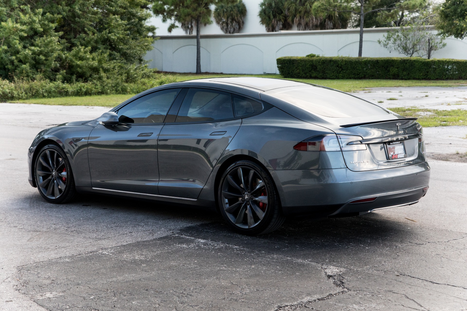 Tesla model s on sale p85+ price